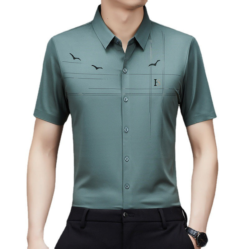 Loose ironing shirt