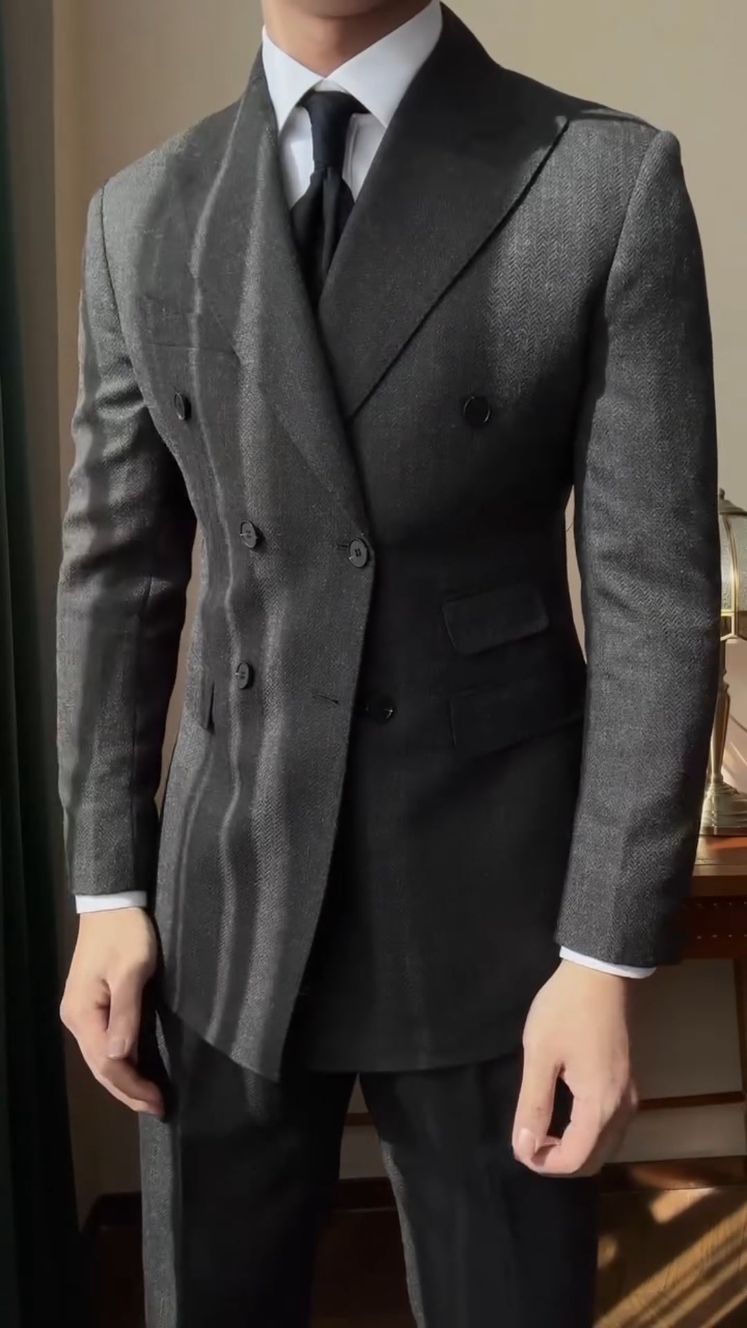 two-piece suit