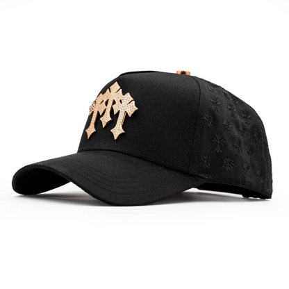 Spring Sale! ?Triple Cross Embellished Cap