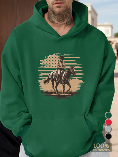 American Cowboy Men's hooded sweatshirt