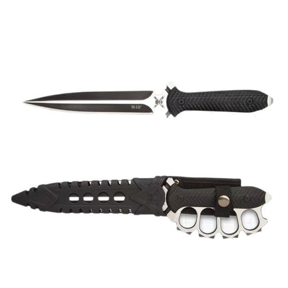 Multi-functional outdoor self-defense knife