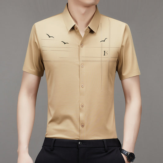 Loose ironing shirt