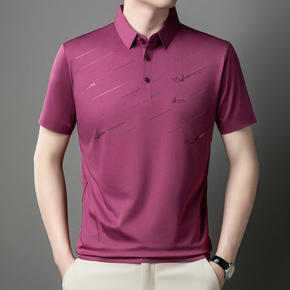 Mulberry silk business casual T-shirt
