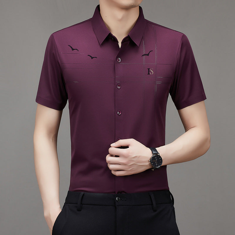 Loose ironing shirt
