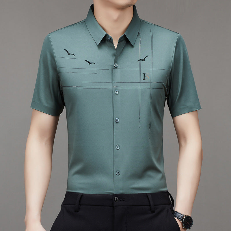 Loose ironing shirt