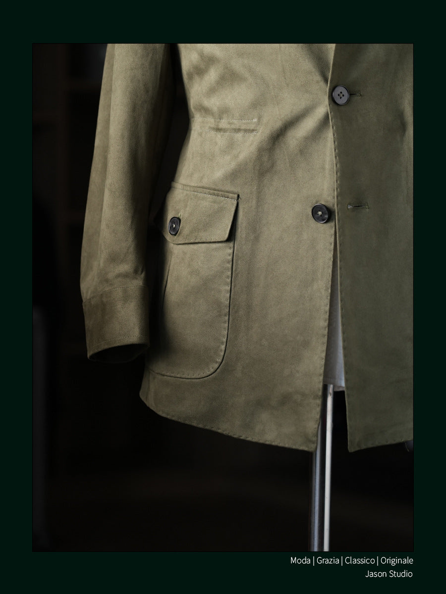 Elegance Quality Suede Jacket
