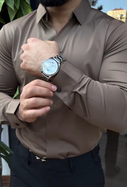 High-end long-sleeved shirt