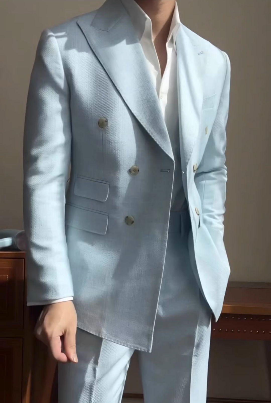two-piece suit