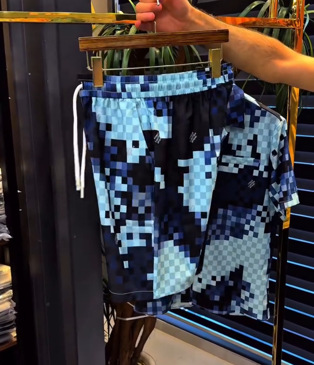 Shirt and shorts set