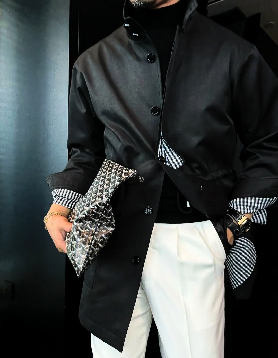 Men's casual windbreaker