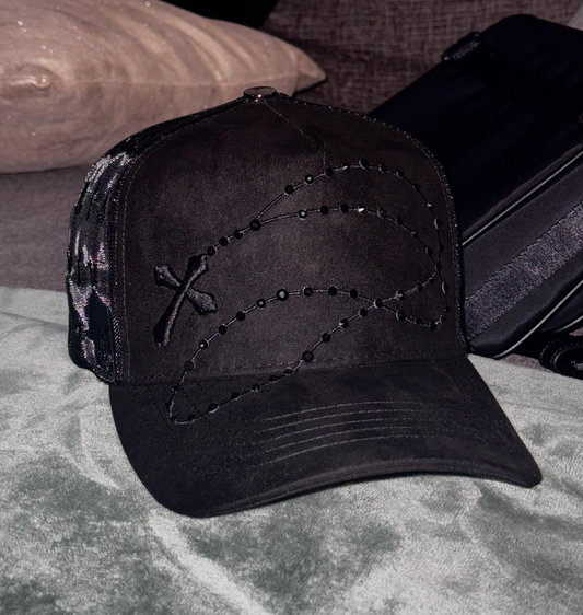 Shiny Long Chain Cap