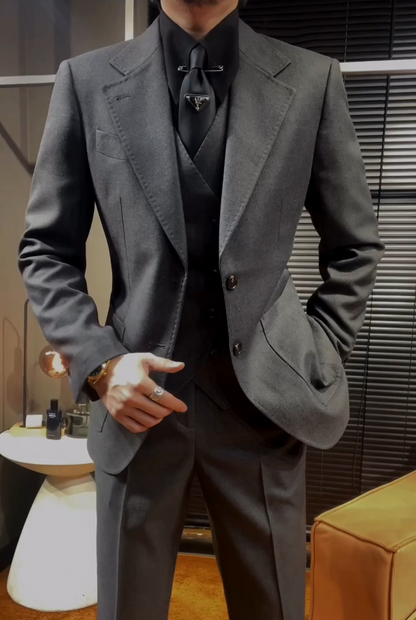 Three-piece suit