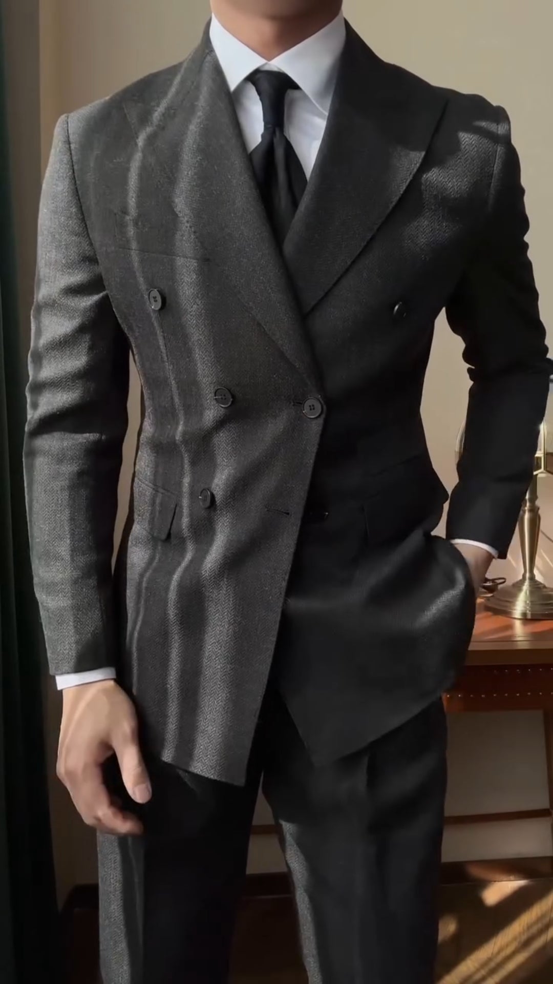 two-piece suit