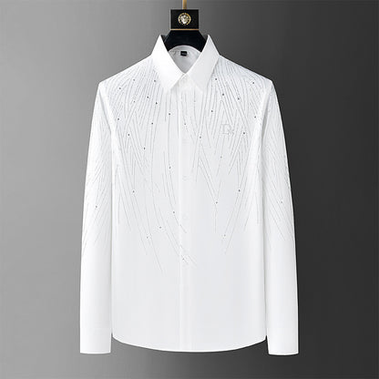 Men's Rhinestone Sparkle Shirt