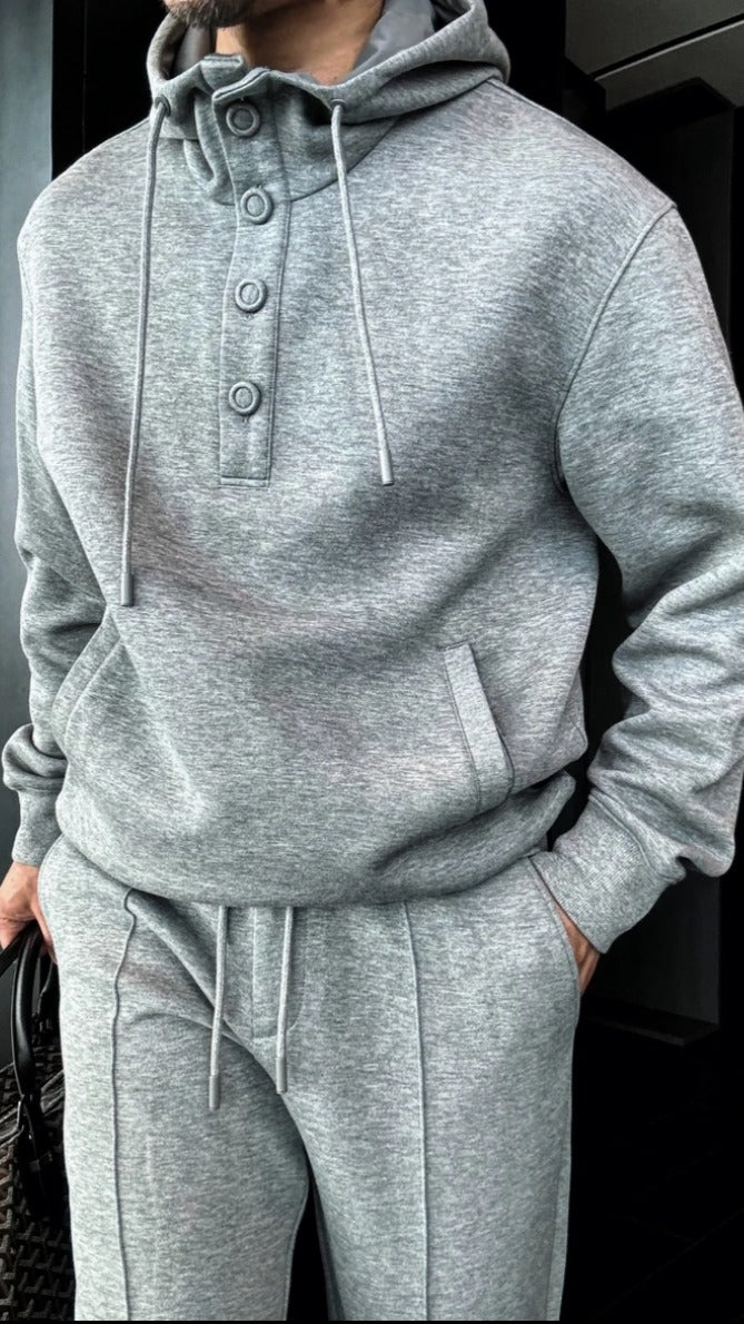 Hooded sweatshirt suit