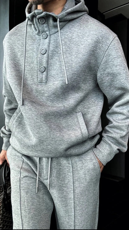 Hooded sweatshirt suit