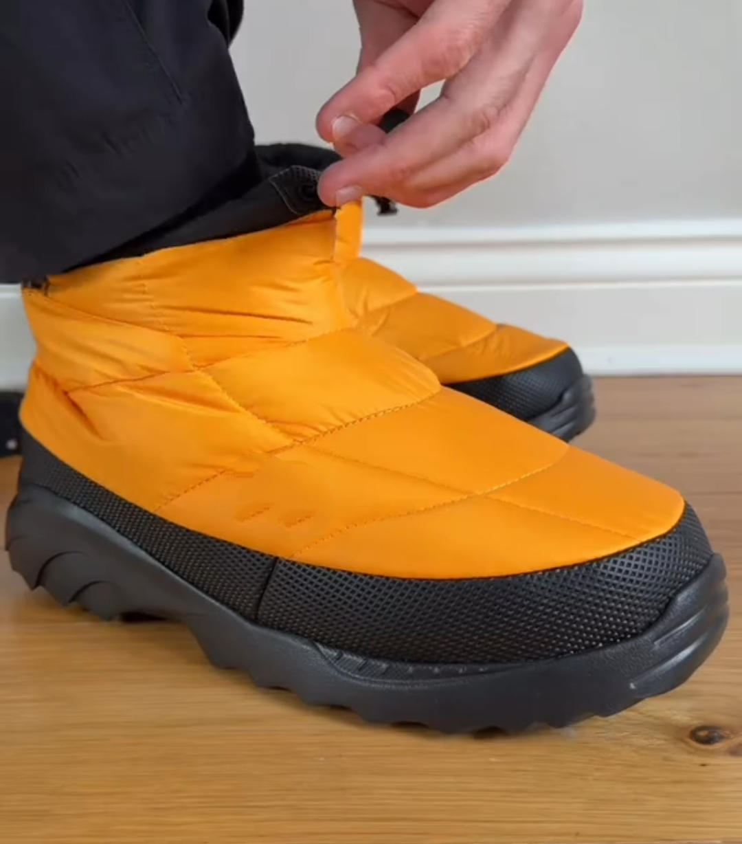 Velvet thick-soled shoes