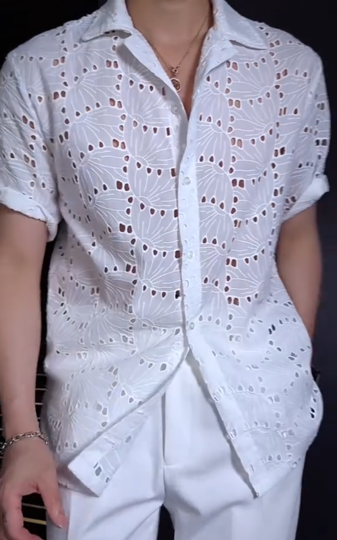 Hollow shirt
