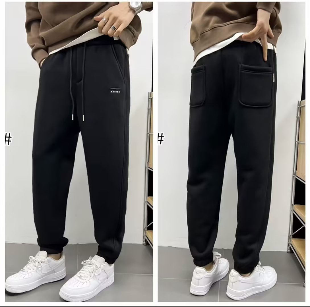 Thickened loose casual pants