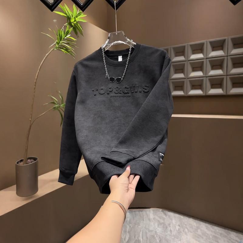 Thickened fashionable men's sweatshirt